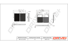 Filtr, vzduch v interiéru Dr!ve+ DP1110.12.0161