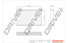 Filtr, vzduch v interiéru Dr!ve+ DP1110.12.0194