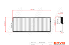 Filtr, vzduch v interiéru Dr!ve+ DP1110.12.0195