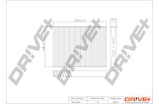 Filtr, vzduch v interiéru Dr!ve+ DP1110.12.0201