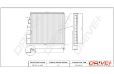 Filtr, vzduch v interiéru Dr!ve+ DP1110.12.0203