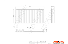 Filtr, vzduch v interiéru Dr!ve+ DP1110.12.0210