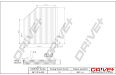 Filtr, vzduch v interiéru Dr!ve+ DP1110.12.0220