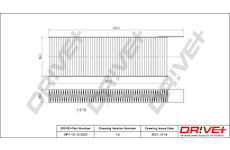 Filtr, vzduch v interiéru Dr!ve+ DP1110.12.0223