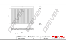 Filtr, vzduch v interiéru Dr!ve+ DP1110.12.0225