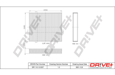 Filtr, vzduch v interiéru Dr!ve+ DP1110.12.0227
