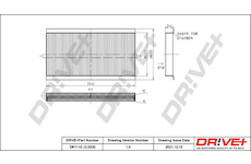 Filtr, vzduch v interiéru Dr!ve+ DP1110.12.0230