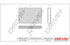 Filtr, vzduch v interiéru Dr!ve+ DP1110.12.0234