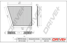 Filtr, vzduch v interiéru Dr!ve+ DP1110.12.0239