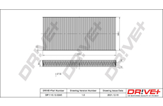 Filtr, vzduch v interiéru Dr!ve+ DP1110.12.0245