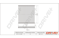 Filtr, vzduch v interiéru Dr!ve+ DP1110.12.0247