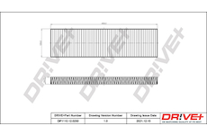 Filtr, vzduch v interiéru Dr!ve+ DP1110.12.0250