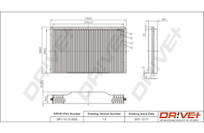 Filtr, vzduch v interiéru Dr!ve+ DP1110.12.0252