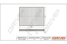 Filtr, vzduch v interiéru Dr!ve+ DP1110.12.0253