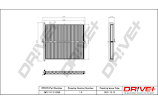 Filtr, vzduch v interiéru Dr!ve+ DP1110.12.0256