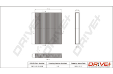 Filtr, vzduch v interiéru Dr!ve+ DP1110.12.0258