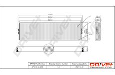 Filtr, vzduch v interiéru Dr!ve+ DP1110.12.0286