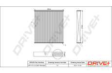 Filtr, vzduch v interiéru Dr!ve+ DP1110.12.0287