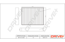 Filtr, vzduch v interiéru Dr!ve+ DP1110.12.0291