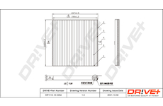 Filtr, vzduch v interiéru Dr!ve+ DP1110.12.0294