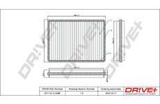 Filtr, vzduch v interiéru Dr!ve+ DP1110.12.0296