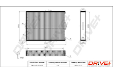 Filtr, vzduch v interiéru Dr!ve+ DP1110.12.0332