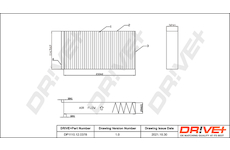 Filtr, vzduch v interiéru Dr!ve+ DP1110.12.0378