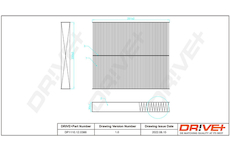 Filtr, vzduch v interiéru Dr!ve+ DP1110.12.0386