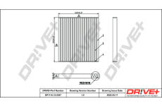 Filtr, vzduch v interiéru Dr!ve+ DP1110.12.0387