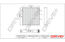 Filtr, vzduch v interiéru Dr!ve+ DP1110.12.0389