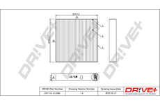 Filtr, vzduch v interiéru Dr!ve+ DP1110.12.0390