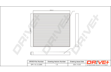 Filtr, vzduch v interiéru Dr!ve+ DP1110.12.0395