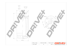 Palivový filtr Dr!ve+ DP1110.13.0049