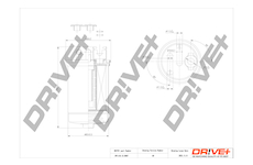 Palivový filtr Dr!ve+ DP1110.13.0067