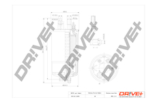 Palivový filtr Dr!ve+ DP1110.13.0071