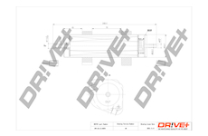 Palivový filtr Dr!ve+ DP1110.13.0079