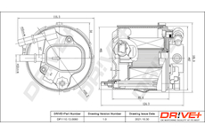 Palivový filtr Dr!ve+ DP1110.13.0080