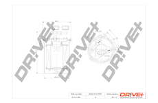 Palivový filtr Dr!ve+ DP1110.13.0084