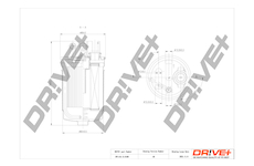 Palivový filtr Dr!ve+ DP1110.13.0108