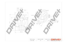 Palivový filtr Dr!ve+ DP1110.13.0109