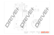 Palivový filtr Dr!ve+ DP1110.13.0116