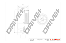 Palivový filtr Dr!ve+ DP1110.13.0124