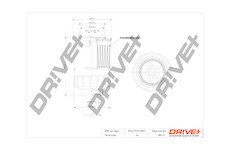 Palivový filtr Dr!ve+ DP1110.13.0211