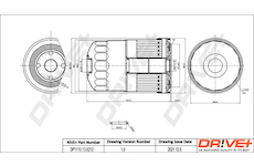 Palivový filtr Dr!ve+ DP1110.13.0212