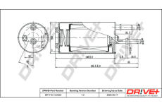 Palivový filtr Dr!ve+ DP1110.13.0222