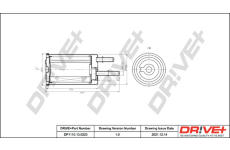 Palivový filtr Dr!ve+ DP1110.13.0223