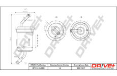 Palivový filtr Dr!ve+ DP1110.13.0228