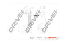 Palivový filtr Dr!ve+ DP1110.13.0259