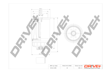 Palivový filtr Dr!ve+ DP1110.13.0278