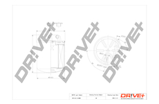 Palivový filtr Dr!ve+ DP1110.13.0288